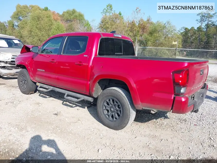 3TMAZ5CN8NM187863 2022 Toyota Tacoma Sr5 V6