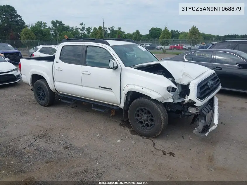 2022 Toyota Tacoma Sr5 V6 VIN: 3TYCZ5AN9NT068879 Lot: 45646146