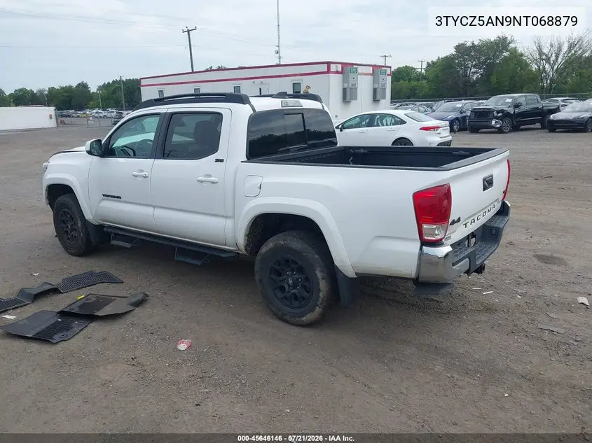 2022 Toyota Tacoma Sr5 V6 VIN: 3TYCZ5AN9NT068879 Lot: 45646146
