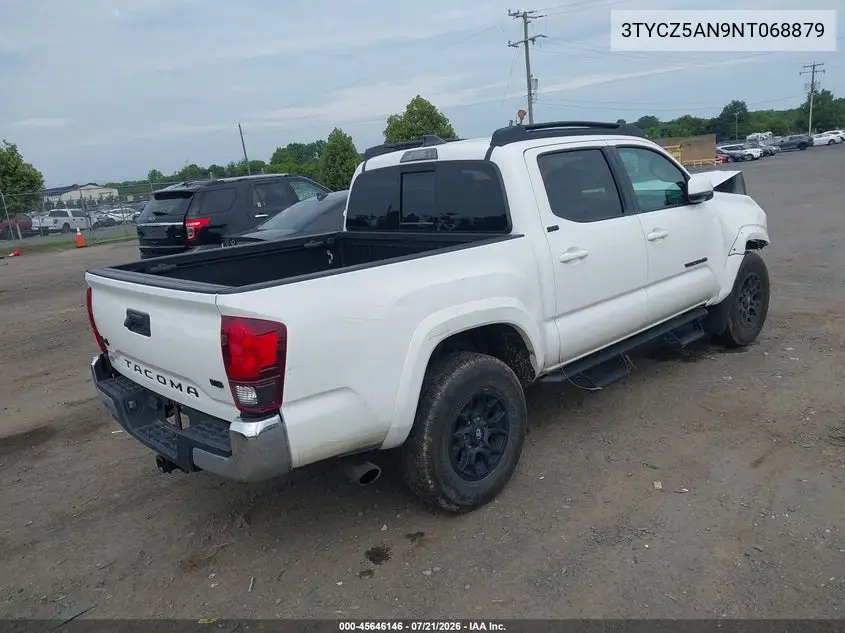 2022 Toyota Tacoma Sr5 V6 VIN: 3TYCZ5AN9NT068879 Lot: 45646146