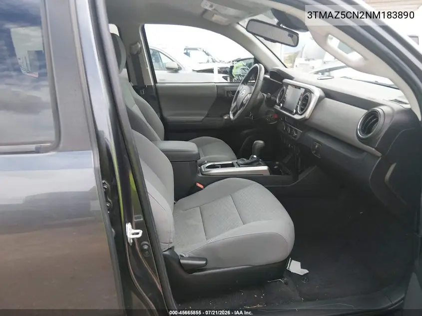 2022 Toyota Tacoma Sr5 V6 VIN: 3TMAZ5CN2NM183890 Lot: 45665855
