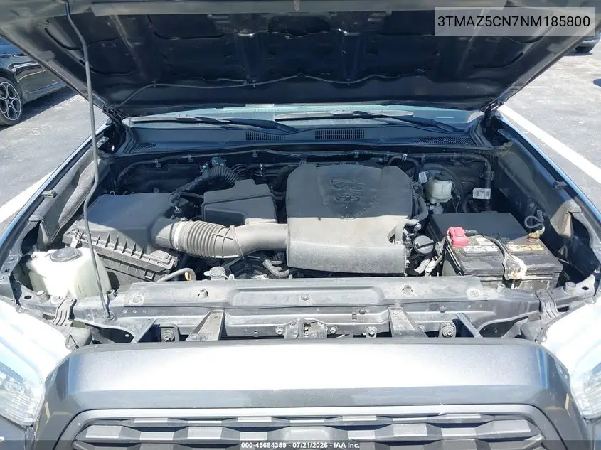 2022 Toyota Tacoma Trd Off Road VIN: 3TMAZ5CN7NM185800 Lot: 45684359