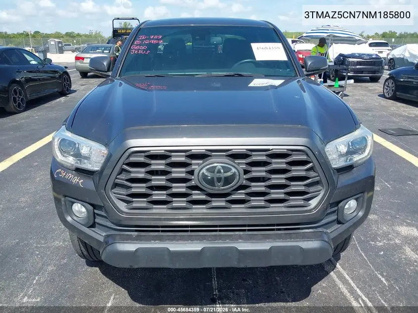 2022 Toyota Tacoma Trd Off Road VIN: 3TMAZ5CN7NM185800 Lot: 45684359