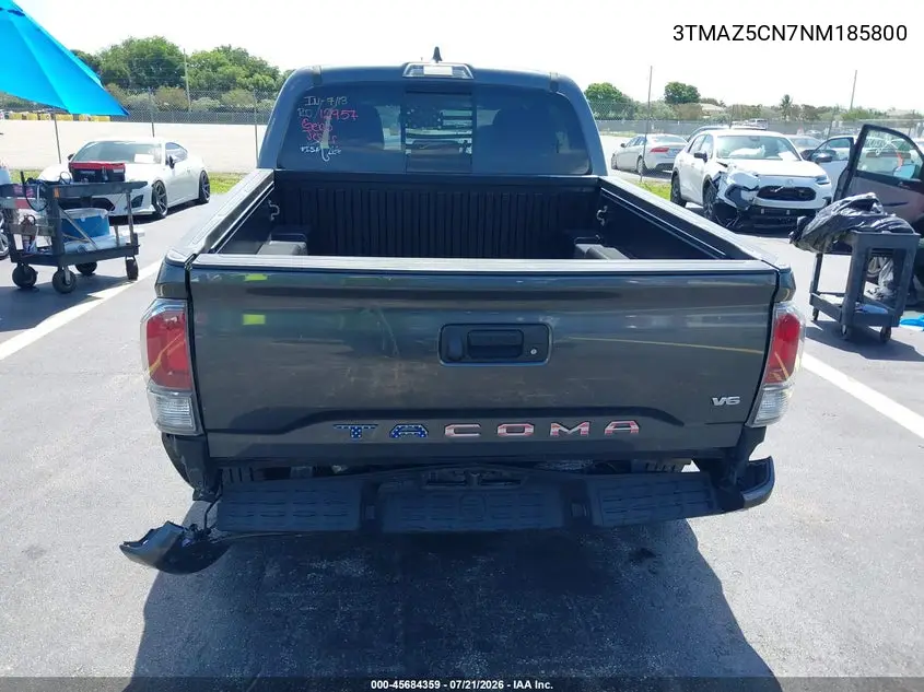 2022 Toyota Tacoma Trd Off Road VIN: 3TMAZ5CN7NM185800 Lot: 45684359