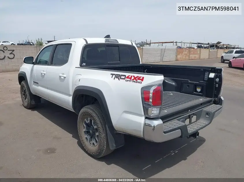 3TMCZ5AN7PM598041 2023 Toyota Tacoma Trd Off Road