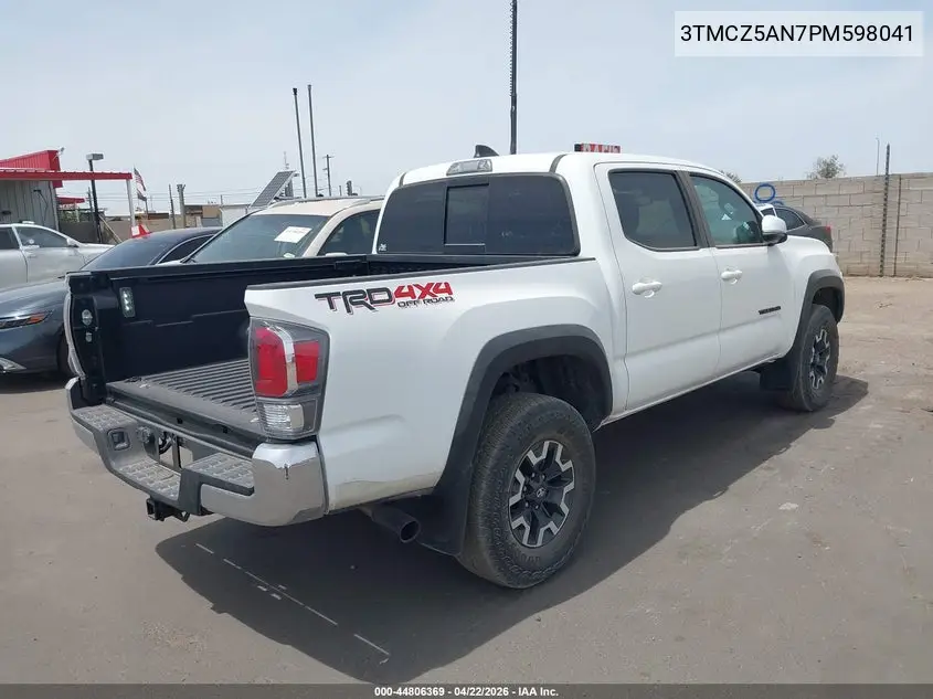 3TMCZ5AN7PM598041 2023 Toyota Tacoma Trd Off Road