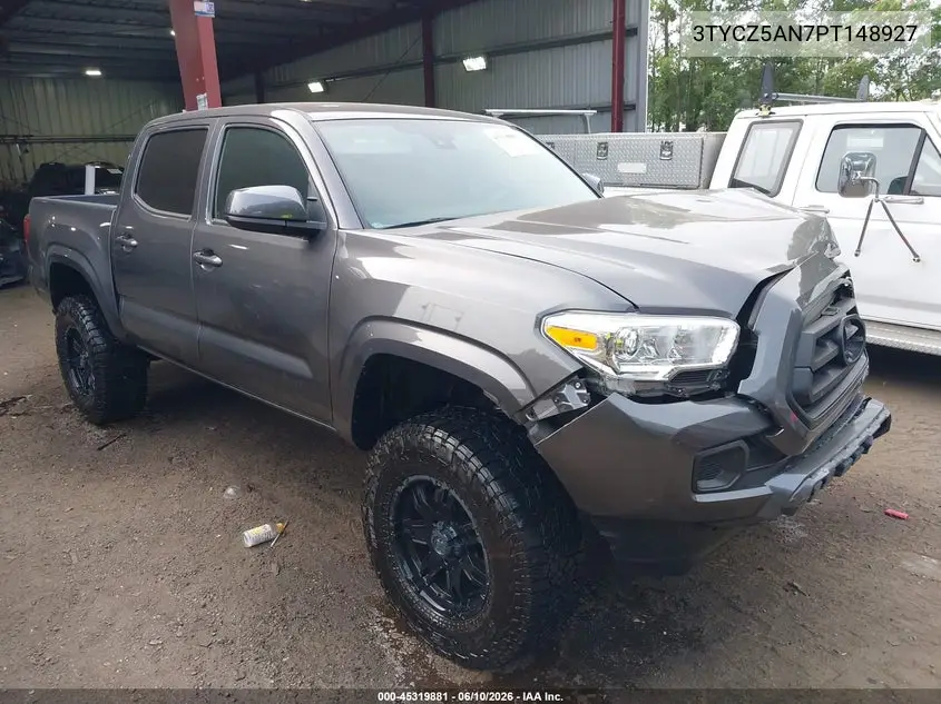 2023 Toyota Tacoma Sr V6 VIN: 3TYCZ5AN7PT148927 Lot: 45319881