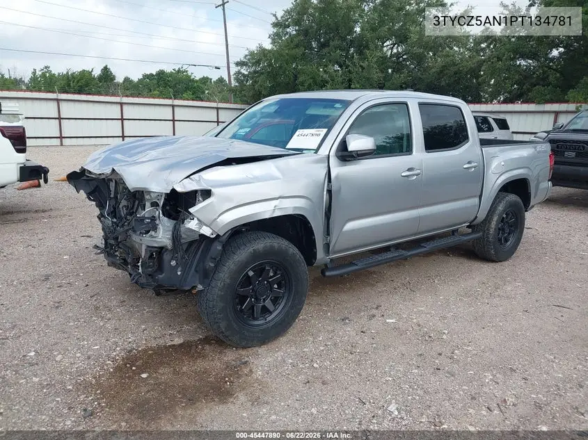 3TYCZ5AN1PT134781 2023 Toyota Tacoma Sr V6