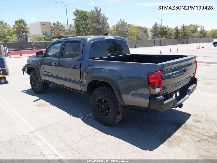 2023 Toyota Tacoma Sr5 V6 VIN: 3TMAZ5CN2PM199428 Lot: 45596657