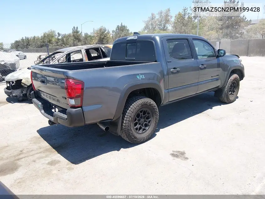 2023 Toyota Tacoma Sr5 V6 VIN: 3TMAZ5CN2PM199428 Lot: 45596657
