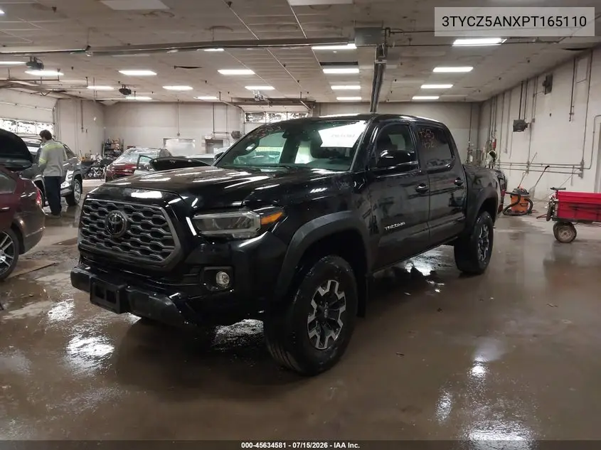 2023 Toyota Tacoma Trd Off Road VIN: 3TYCZ5ANXPT165110 Lot: 45634581