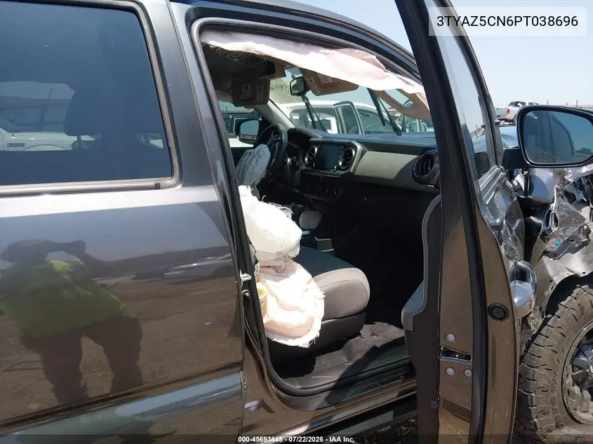 2023 Toyota Tacoma Sr5 V6 VIN: 3TYAZ5CN6PT038696 Lot: 45693448