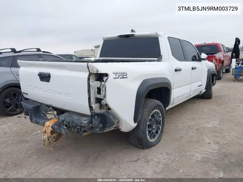 3TMLB5JN9RM003729 2024 Toyota Tacoma Trd Off Road
