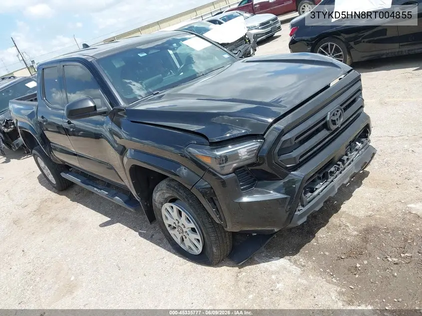 2024 Toyota Tacoma Sr VIN: 3TYKD5HN8RT004855 Lot: 45335777