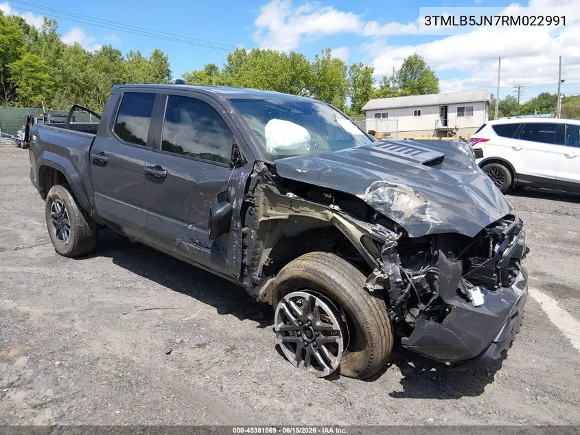 2024 Toyota Tacoma Trd Sport VIN: 3TMLB5JN7RM022991 Lot: 45381569