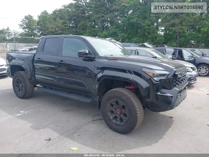 2024 Toyota Tacoma Hybrid Trd Pro 4Wd VIN: 3TYLC5LN5RT005590 Lot: 45414700