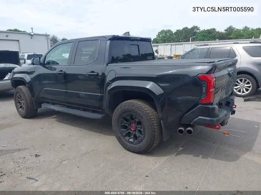 2024 Toyota Tacoma Hybrid Trd Pro 4Wd VIN: 3TYLC5LN5RT005590 Lot: 45414700