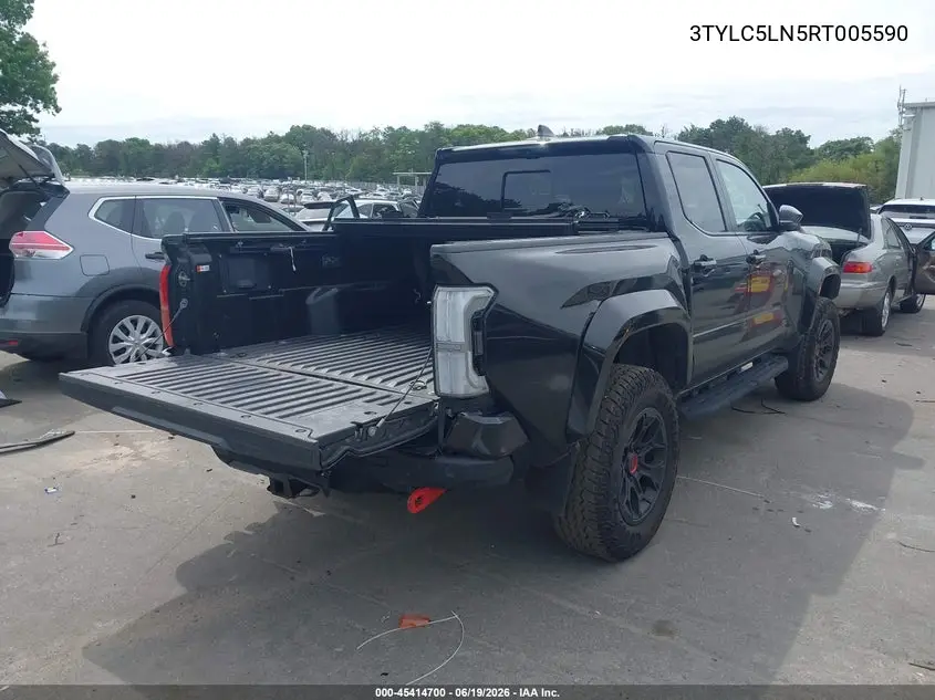 2024 Toyota Tacoma Hybrid Trd Pro 4Wd VIN: 3TYLC5LN5RT005590 Lot: 45414700