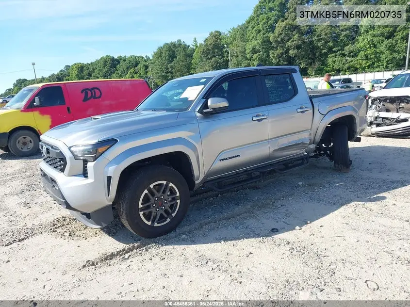 2024 Toyota Tacoma Trd Sport VIN: 3TMKB5FN6RM020735 Lot: 45456361