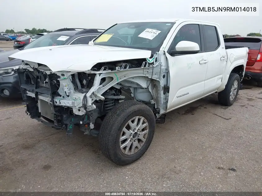 2024 Toyota Tacoma Sr5 VIN: 3TMLB5JN9RM014018 Lot: 45624764