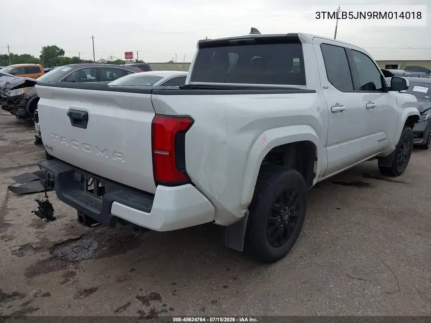 2024 Toyota Tacoma Sr5 VIN: 3TMLB5JN9RM014018 Lot: 45624764