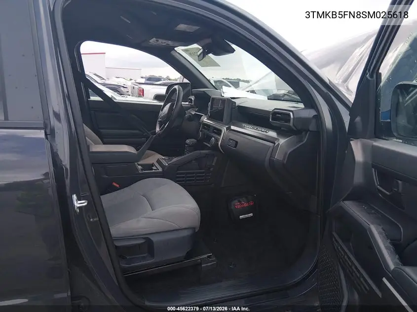 2025 Toyota Tacoma 2Wd Sr5 VIN: 3TMKB5FN8SM025618 Lot: 45622379