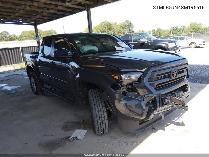 2025 Toyota Tacoma Sr5 VIN: 3TMLB5JN4SM195616 Lot: 45662027