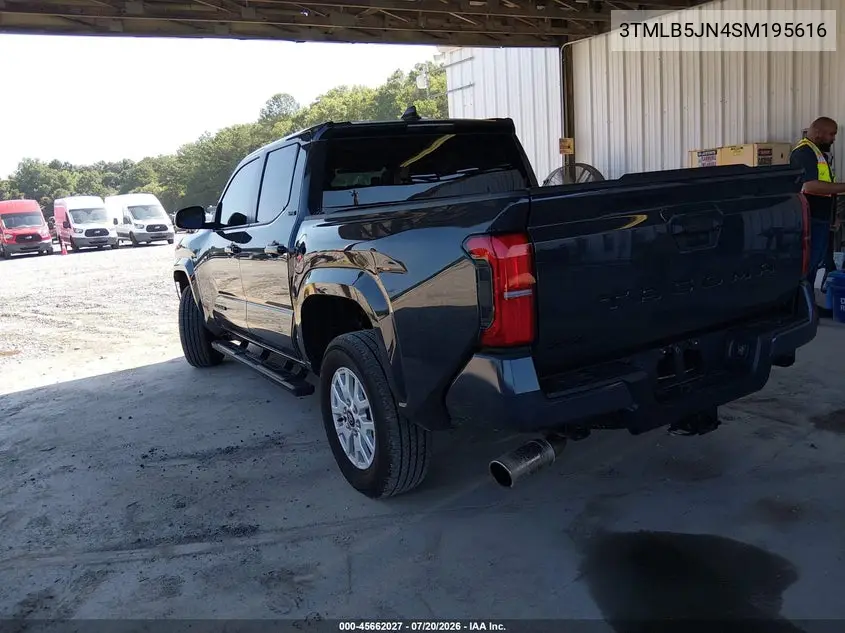 2025 Toyota Tacoma Sr5 VIN: 3TMLB5JN4SM195616 Lot: 45662027