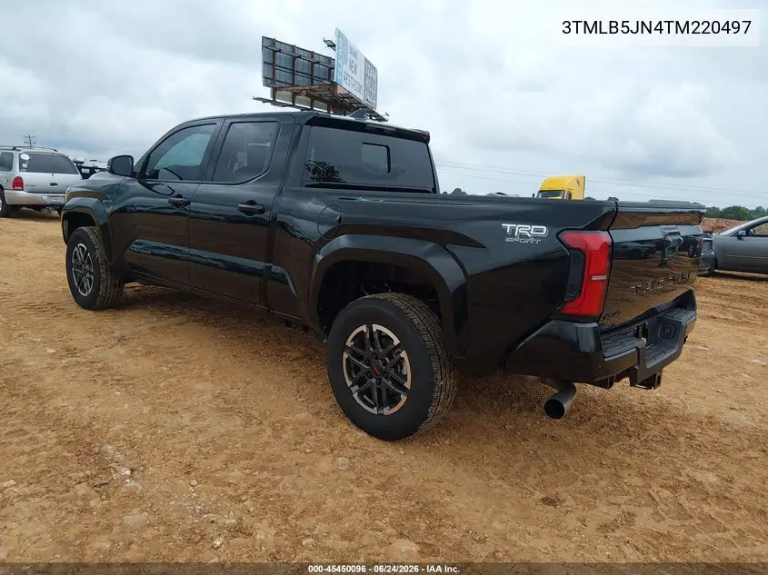 2026 Toyota Tacoma Trd Sport VIN: 3TMLB5JN4TM220497 Lot: 45450096
