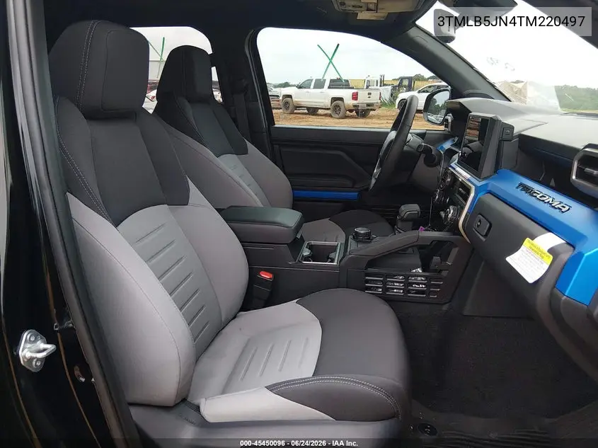 2026 Toyota Tacoma Trd Sport VIN: 3TMLB5JN4TM220497 Lot: 45450096