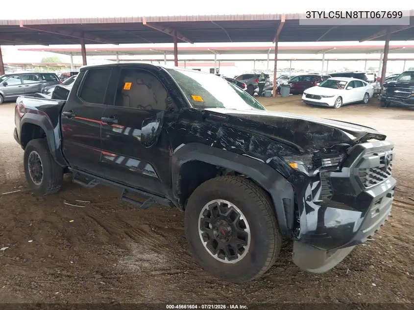 2026 Toyota Tacoma Hybrid Trd Off Road VIN: 3TYLC5LN8TT067699 Lot: 45661604