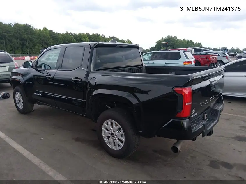 2026 Toyota Tacoma Sr5 VIN: 3TMLB5JN7TM241375 Lot: 45676133
