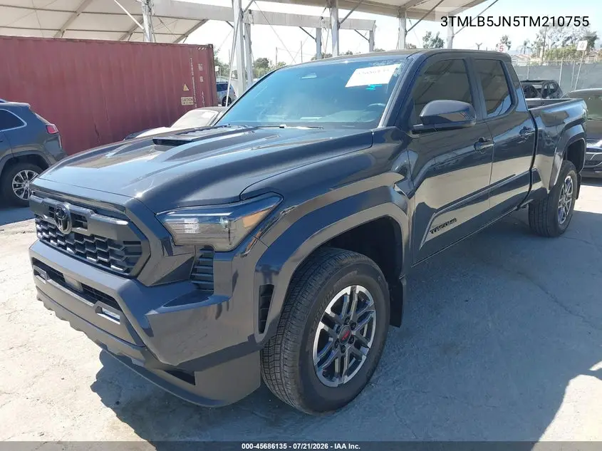 2026 Toyota Tacoma Trd Sport VIN: 3TMLB5JN5TM210755 Lot: 45686135