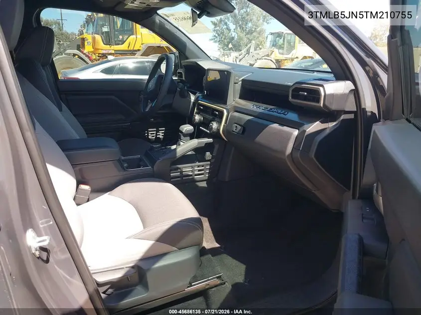 2026 Toyota Tacoma Trd Sport VIN: 3TMLB5JN5TM210755 Lot: 45686135