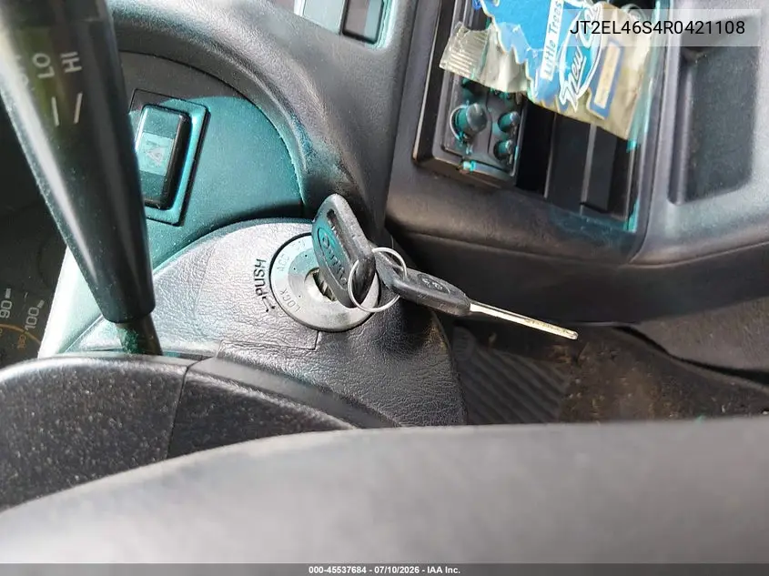 1994 Toyota Tercel Std VIN: JT2EL46S4R0421108 Lot: 45537684