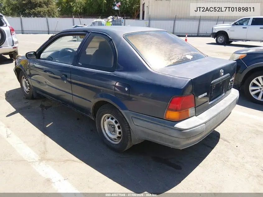 1996 Toyota Tercel Std/Dx VIN: JT2AC52L7T0189811 Lot: 45577046