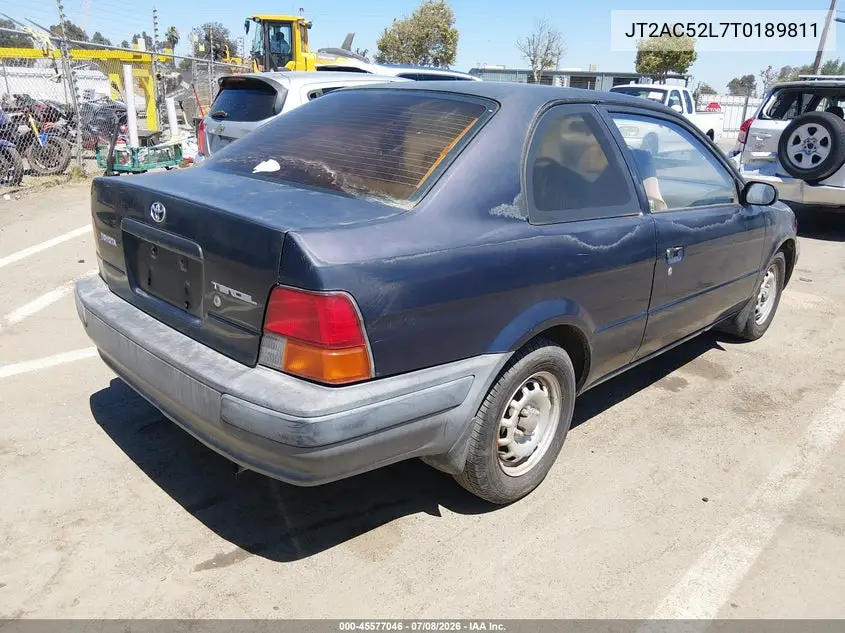 1996 Toyota Tercel Std/Dx VIN: JT2AC52L7T0189811 Lot: 45577046