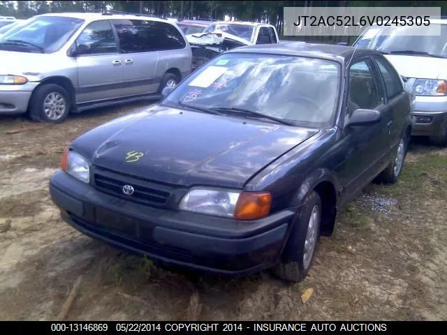 1997 Toyota Tercel Ce VIN: JT2AC52L6V0245305 Lot: 13146869