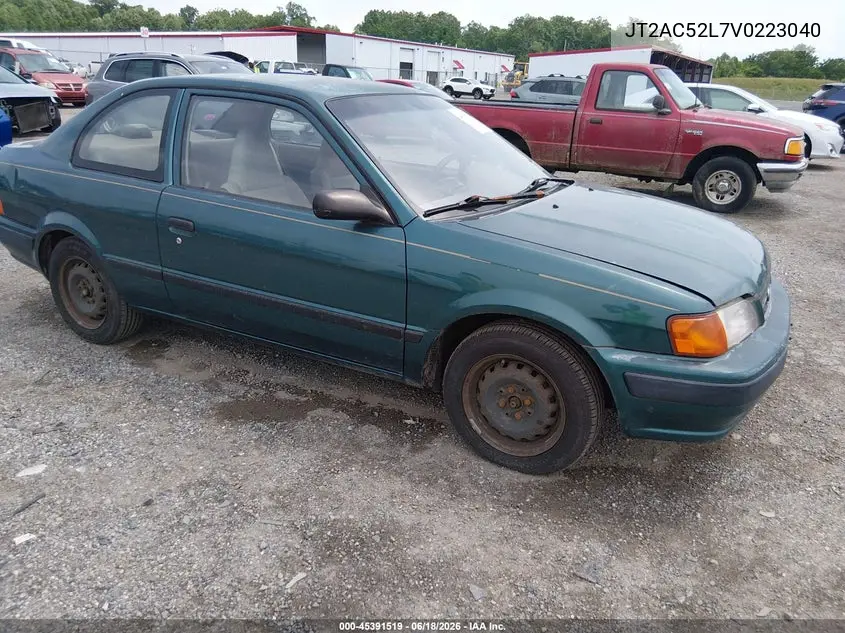 1997 Toyota Tercel Ce VIN: JT2AC52L7V0223040 Lot: 45391519