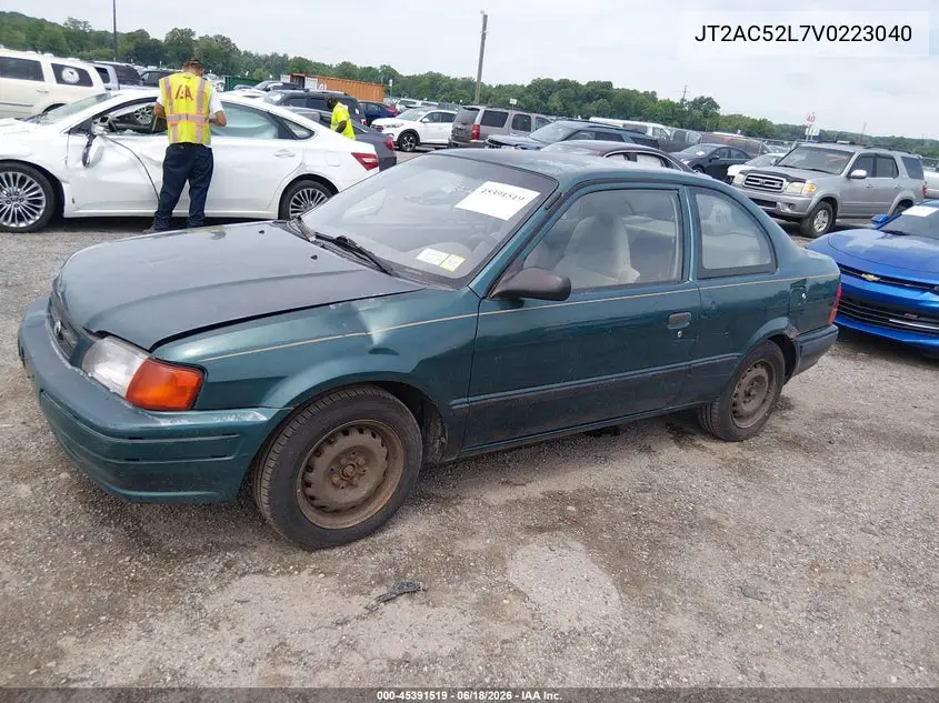 1997 Toyota Tercel Ce VIN: JT2AC52L7V0223040 Lot: 45391519