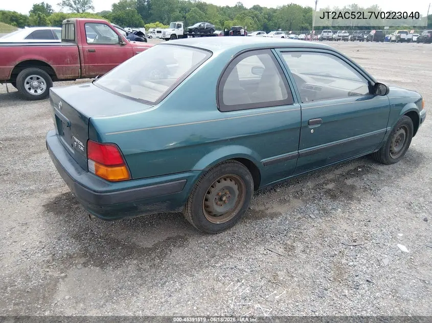1997 Toyota Tercel Ce VIN: JT2AC52L7V0223040 Lot: 45391519