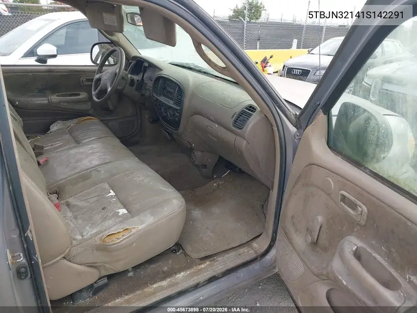 2001 Toyota Tundra VIN: 5TBJN32141S142291 Lot: 45673898