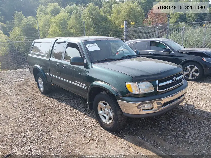 2001 Toyota Tundra Ltd V8 VIN: 5TBBT48161S201090 Lot: 45685738