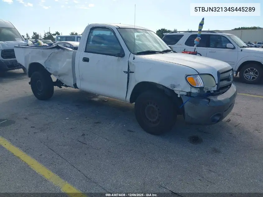 5TBJN32134S445289 2004 Toyota Tundra