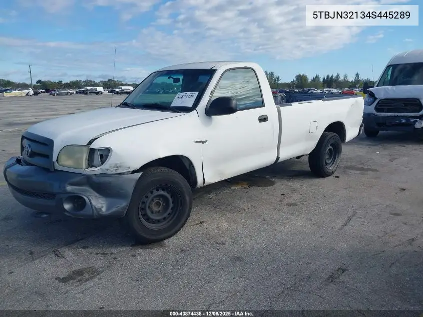5TBJN32134S445289 2004 Toyota Tundra