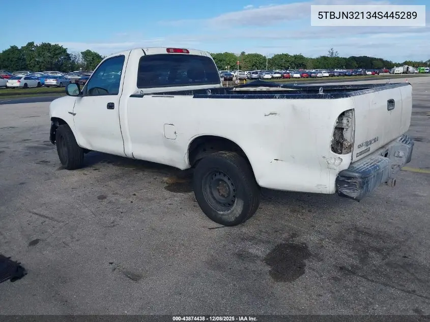 5TBJN32134S445289 2004 Toyota Tundra