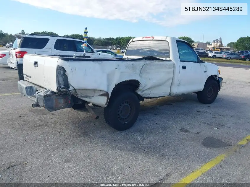 5TBJN32134S445289 2004 Toyota Tundra