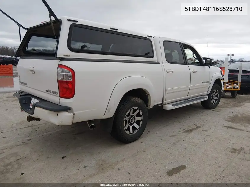 5TBDT48116S528710 2006 Toyota Tundra Limited V8