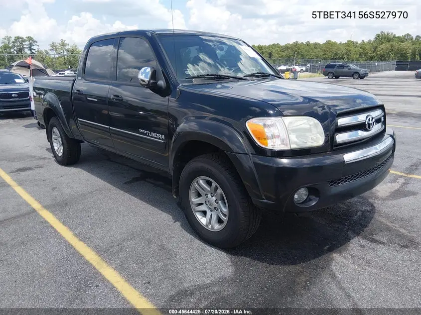 2006 Toyota Tundra Sr5 V8 VIN: 5TBET34156S527970 Lot: 45644425