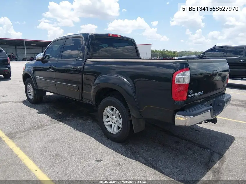 2006 Toyota Tundra Sr5 V8 VIN: 5TBET34156S527970 Lot: 45644425